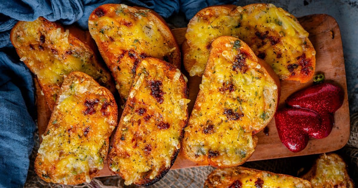 Air Fryer Garlic Bread – Cookilicious Air Fryer Garlic Bread – Cookilicious