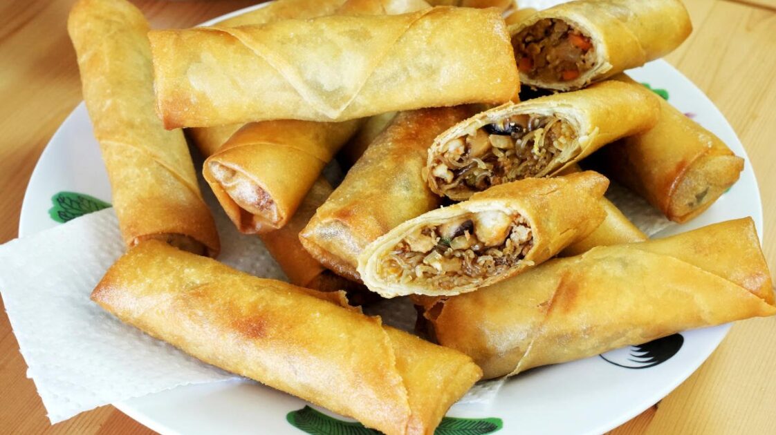 Chinese language language language language language Spring Rolls recipe –  make it at residence