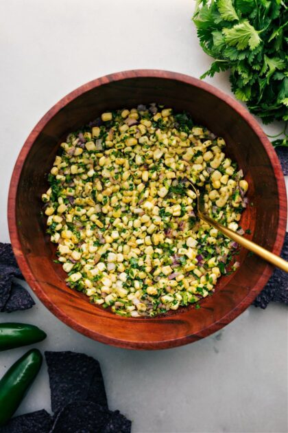 Corn Salsa (Chipotle Copycat!) – Chelsea’s Messy Apron