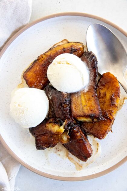 Additional healthful Banana Foster Recipe (refined sugar-free)