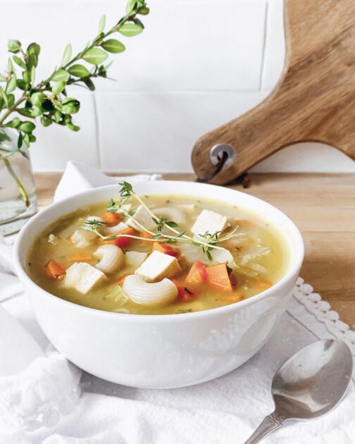No-Hen Noodle Soup – Plant Based totally Blonde