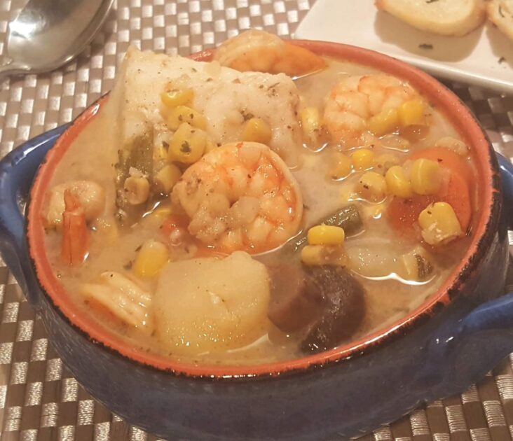 Fast Pot Seafood Corn Chowder [Soup / Stew]