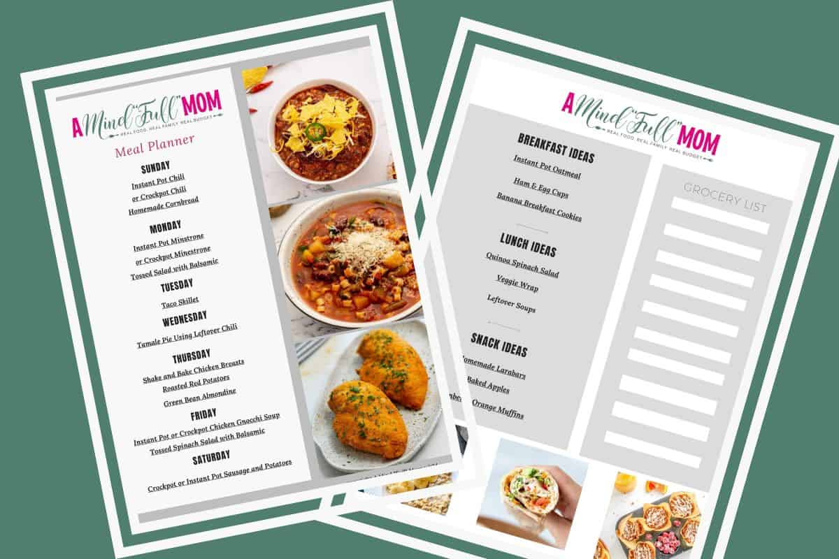 Meal Plan Week 24: September 29-October 5, 2024 Meal Plan Week 24: September 29-October 5, 2024