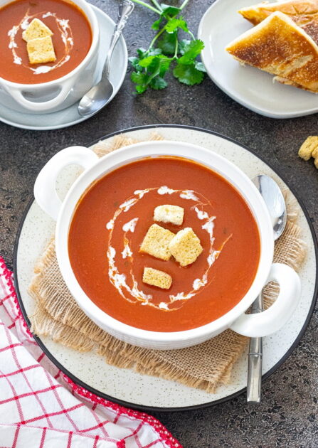 Tamatar ka shorba – Spiced Indian Tomato soup