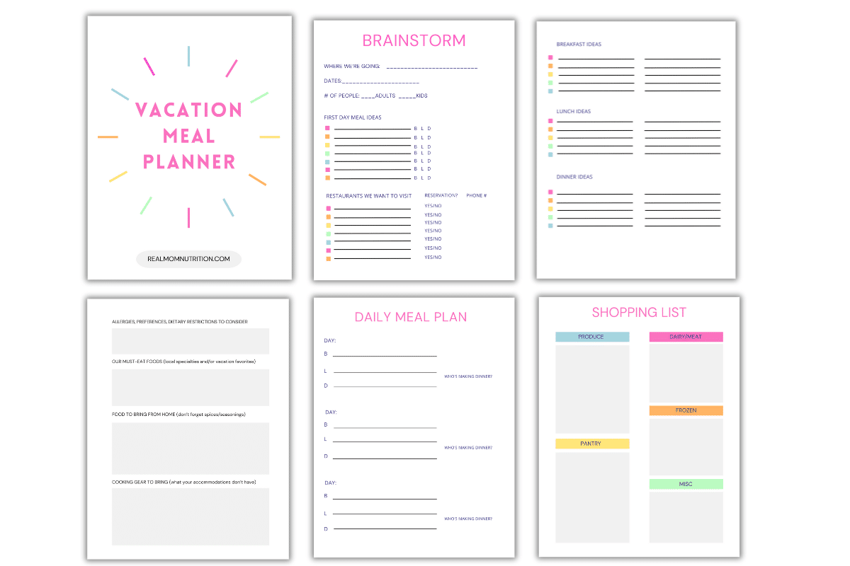 The best way during which to Make a Journey Meal Plan (Free Printable) The best way during which to Make a Journey Meal Plan (Free Printable)