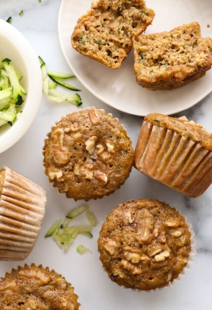 Healthful Zucchini Muffins Recipe- Detoxinista Healthful Zucchini Muffins Recipe- Detoxinista