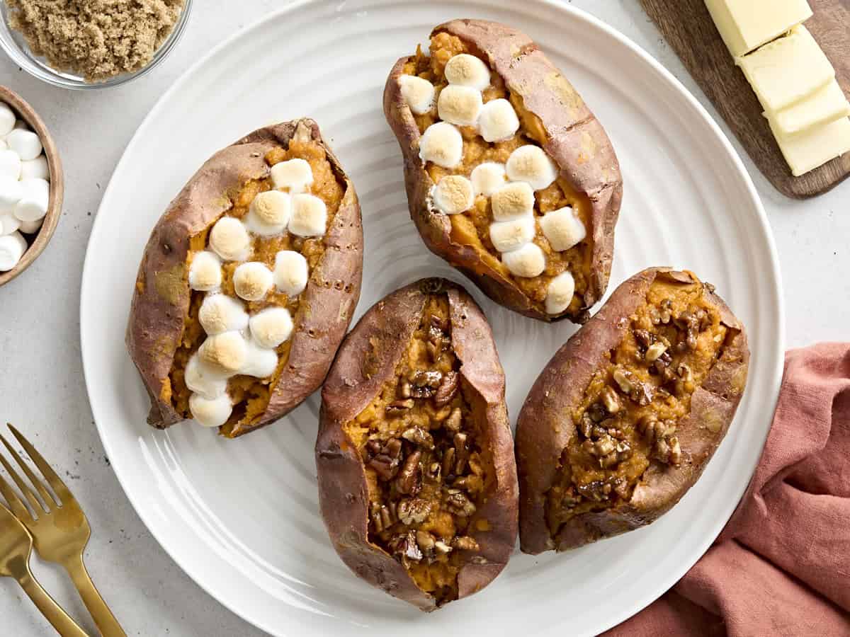 Twice Baked Candy Potatoes – Finances Bytes