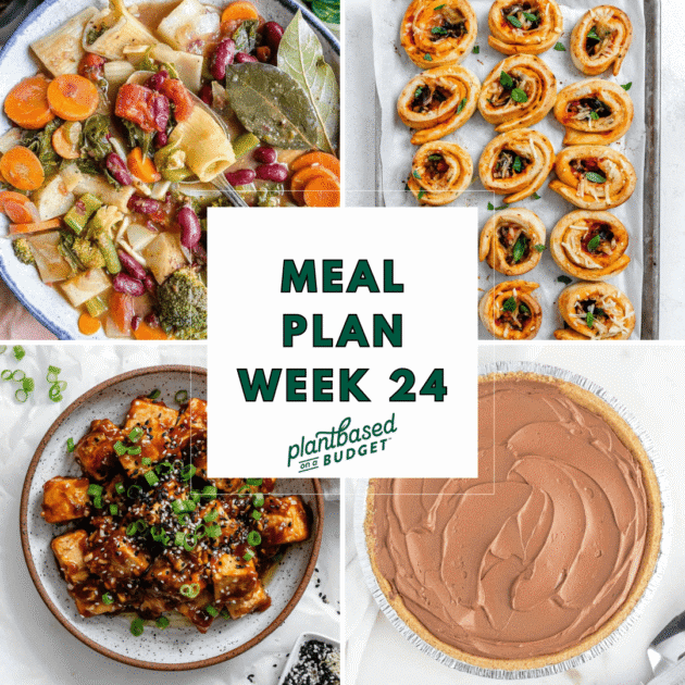 Week 24 Meal Plan – Plant-Based mostly on a Finances Week 24 Meal Plan – Plant-Based mostly on a Finances