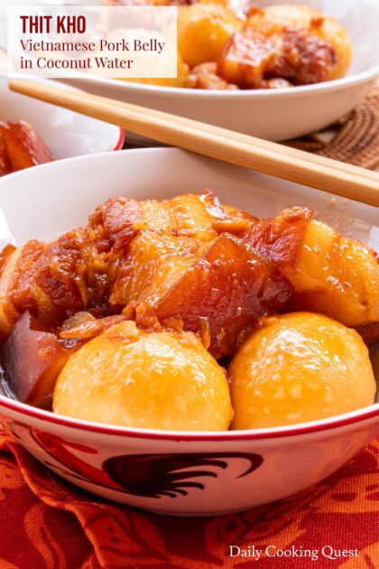Thit Kho – Vietnamese Pork Stomach in Coconut Water Thit Kho – Vietnamese Pork Stomach in Coconut Water